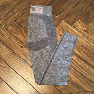 Gymshark gray seamless legging Size small